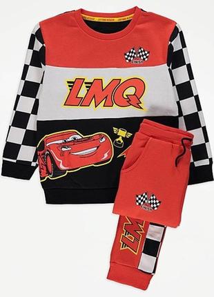 Толстовка и спортивные штаны disney cars lightning mcqueen george 6726, 69351 фото