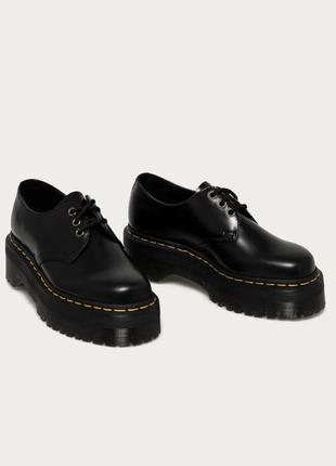 Кожаные туфли dr. martens оригинал! (док мартинс)2 фото