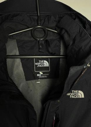 Чорна куртка the north face tnf з капюшоном вітровка ветровка туристична4 фото