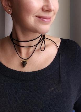 Кулон полуничка