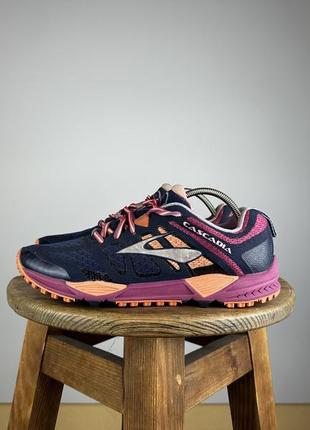 Brooks cascadia 11 trail running женские кроссовки