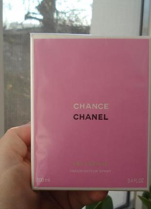 Chanel chance eau fraiche . 100 мл туалетная вода1 фото