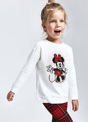 Свитшот disney на 4-6 лет кофта, реглан