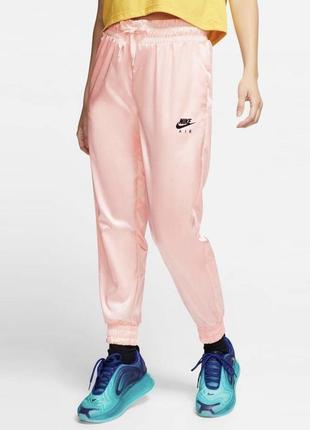 Штаны спортивные nike air women's satin track pants1 фото