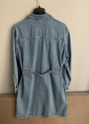 Джинсова сукня/плащ
