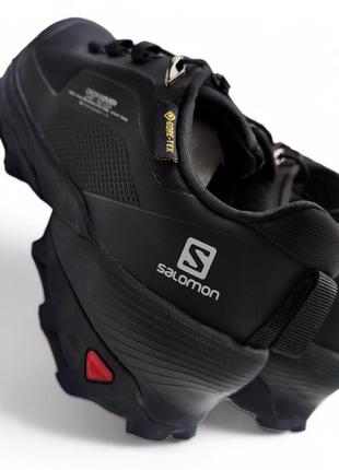 Мужские кроссовки salomon speedcross черные (термо)🔥