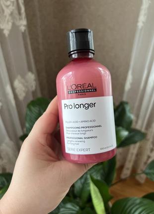 Шампунь l’oréal лореаль для восстановления волос по длине l'oreal professionnel serie expert pro longer lengths renewing shampoo1 фото