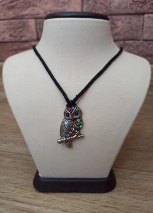 Кулон, подвеска сова совушка