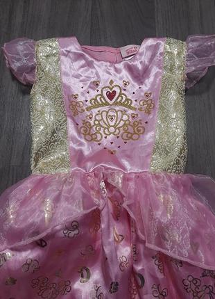 Платье принцессы на 4-6 лет2 фото