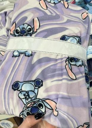 Пижама флисовая теплая stitch primark3 фото