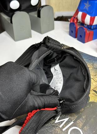 Мужская сумка nike jordan топ качество барсетка на плечо удобная и компактная мессенджер джордан полиэстер8 фото