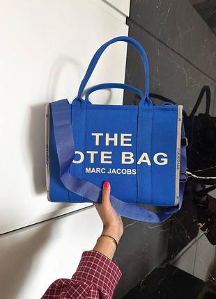 Жіноча сумка marc jacobs tote bag textile2 фото