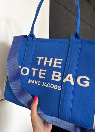 Жіноча сумка marc jacobs tote bag textile1 фото