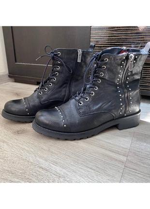 Черевики шкіряні cafeina footwear португалія ботинки демісезонні