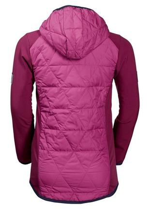 Детский, подростковый софтшелл-куртка jack wolfskin girls grassland hybrid icy lake2 фото