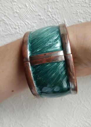 Браслет разъемный регулируется винтаж франция