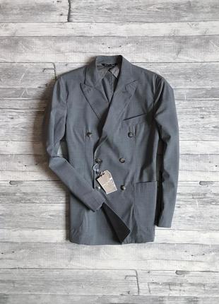 Итальянский двухбортный пиджак briglia 19491 фото