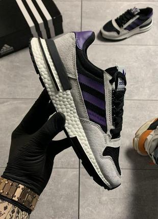 Шикарні жіночі кросівки/ кеди adidas zx 500 😍 (весна/ літо/ осінь)