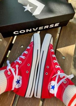 Кеди converse all star  високі