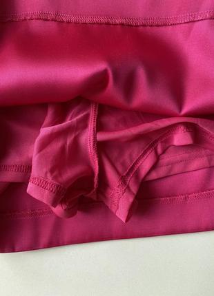 Розовая мини-юбка h&amp;m/ юбка-шортики6 фото