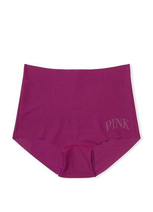 Новинка!акція від 3х шт victoria's secret безшовні трусики шорти s m  pink оригінал