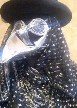 Маска доктора чумы чумной доктор зеркальная