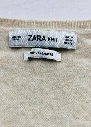 Кашемировый свитер zara3 фото