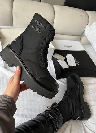 Ботинки celine boots black