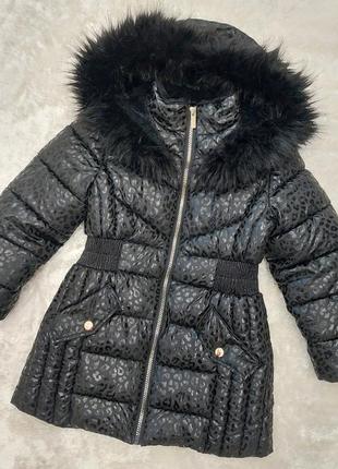 Стильная детская зимняя курточка