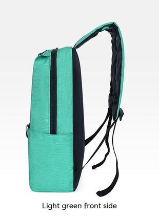 Рюкзак городской синий 20 л, наплечник водоотталкивающая ткань3 фото
