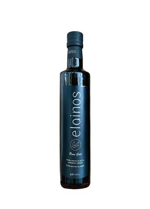 Оливкова олія з греції екстра-класу elainos extra virgin 250 ml