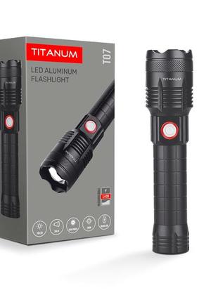 Світлодіодний портативний ліхтарик videx titanum tlf-t07 700 lm 6500 k чорний