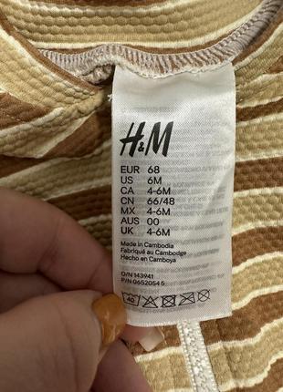 Стильный купальный костюм h&m, купальник, плавательный костюм2 фото