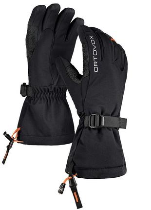 Рукавиці ч ortovox merino mountain glove m black raven - xxl - чорний1 фото