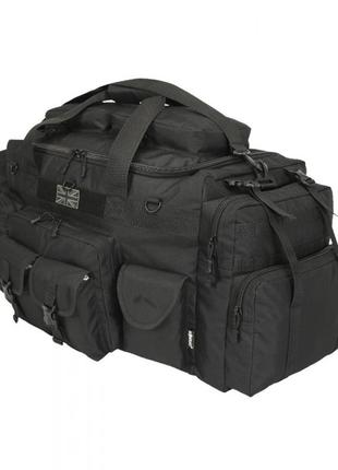 Сумка тактична kombat uk saxon holdall (125 л) чорна