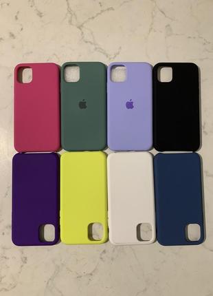 Силіконовий чохол apple silicone case на айфон {для iphone} 6s/6s /7/7 /8/8 /xs/xr3 фото