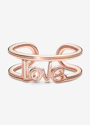 Серебряное кольцо    "любовь" 180077c00