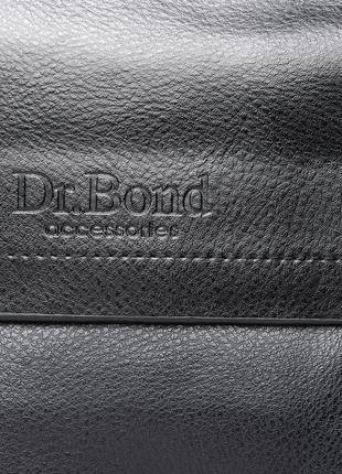 Сумка мужская планшет иск-кожа dr. bond gl 206-2 black2 фото