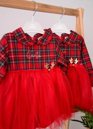 Дитяча нарядна новорічна сукня