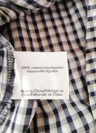 Рубашка в клетку от известного бренда laura ashley5 фото