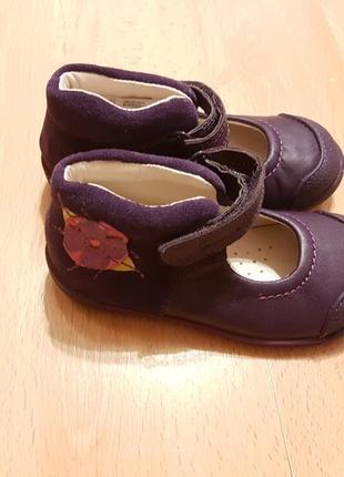 Балетки clarks softly rose fst purple1 фото