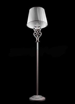 Торшер з абажуром на 1 лампочку p13-rm1042/1f/wg