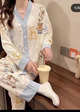 Женская пижама  s-m, l-xl
