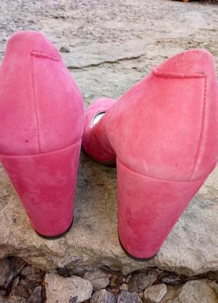Класичні шкіряні туфлі жіночі  ecco shape 75 block 260833 /розм.36, 38  оригінал4 фото