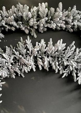 Искусственная литая гирлянда венская заснеженная, от производителя siga group