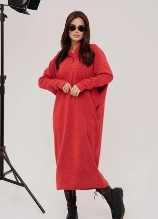 Платье для женщин цвет красный размер s fi_005493