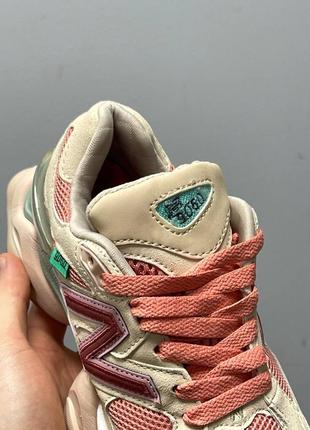 Кросівки new balance 9060 joe freshgoods inside voices penny cookie pink8 фото