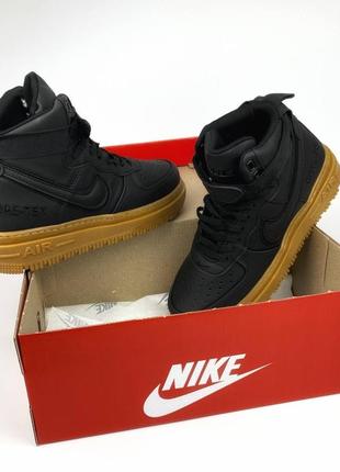 Мужские зимние кроссовки nike air force 1 goretex5 фото