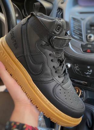 Мужские зимние кроссовки nike air force 1 goretex8 фото