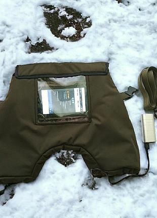 Зимний чехол муфта для рук пилота fpv для пультов с нагревом от power bank